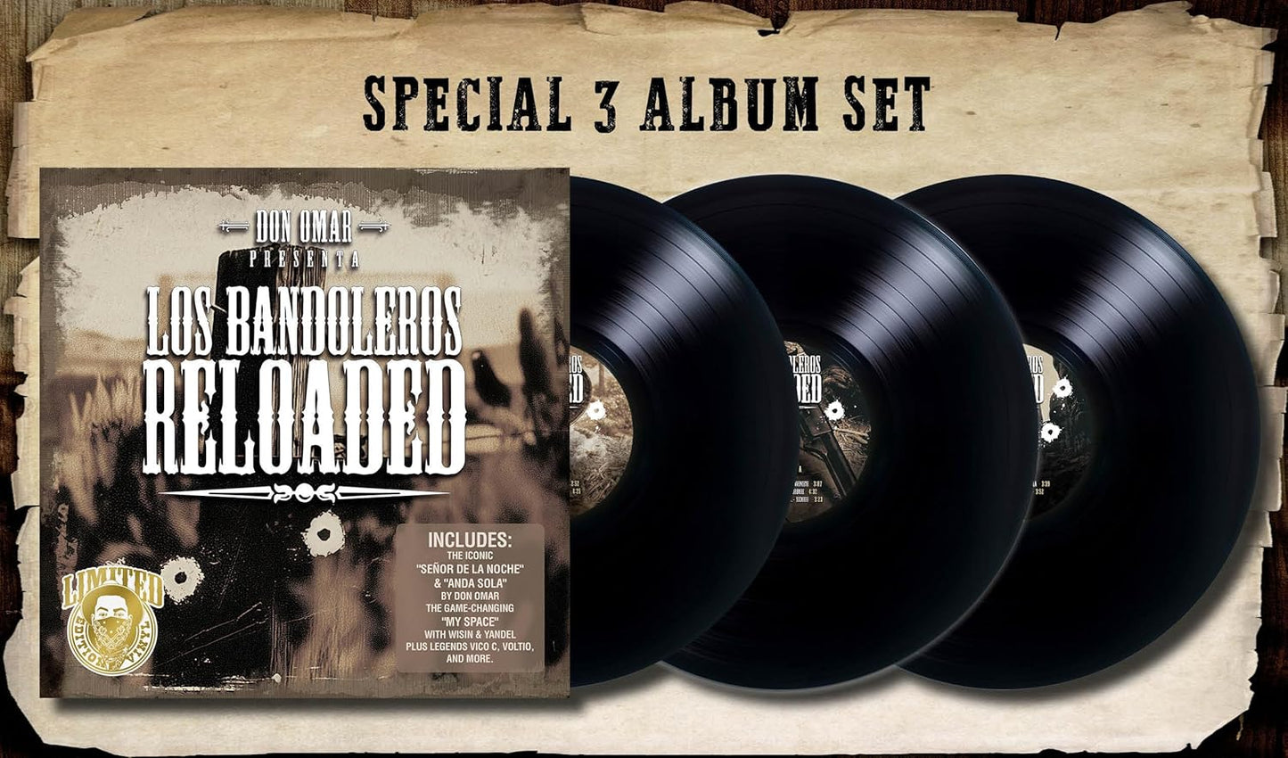 VINILO LOS BANDOLEROS: RELOADED