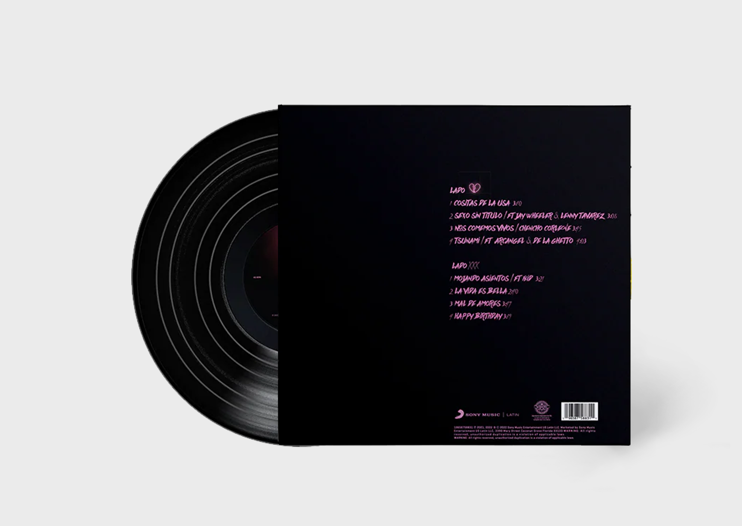 VINILO THE LV & SX TAPE