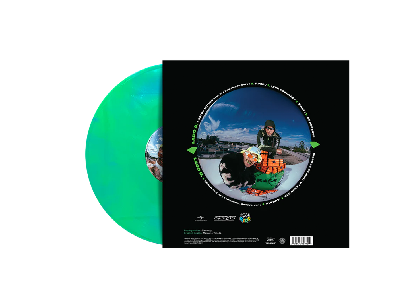 VINILO LOS 9 DE FERXXO Y SKY ROMPIENDO