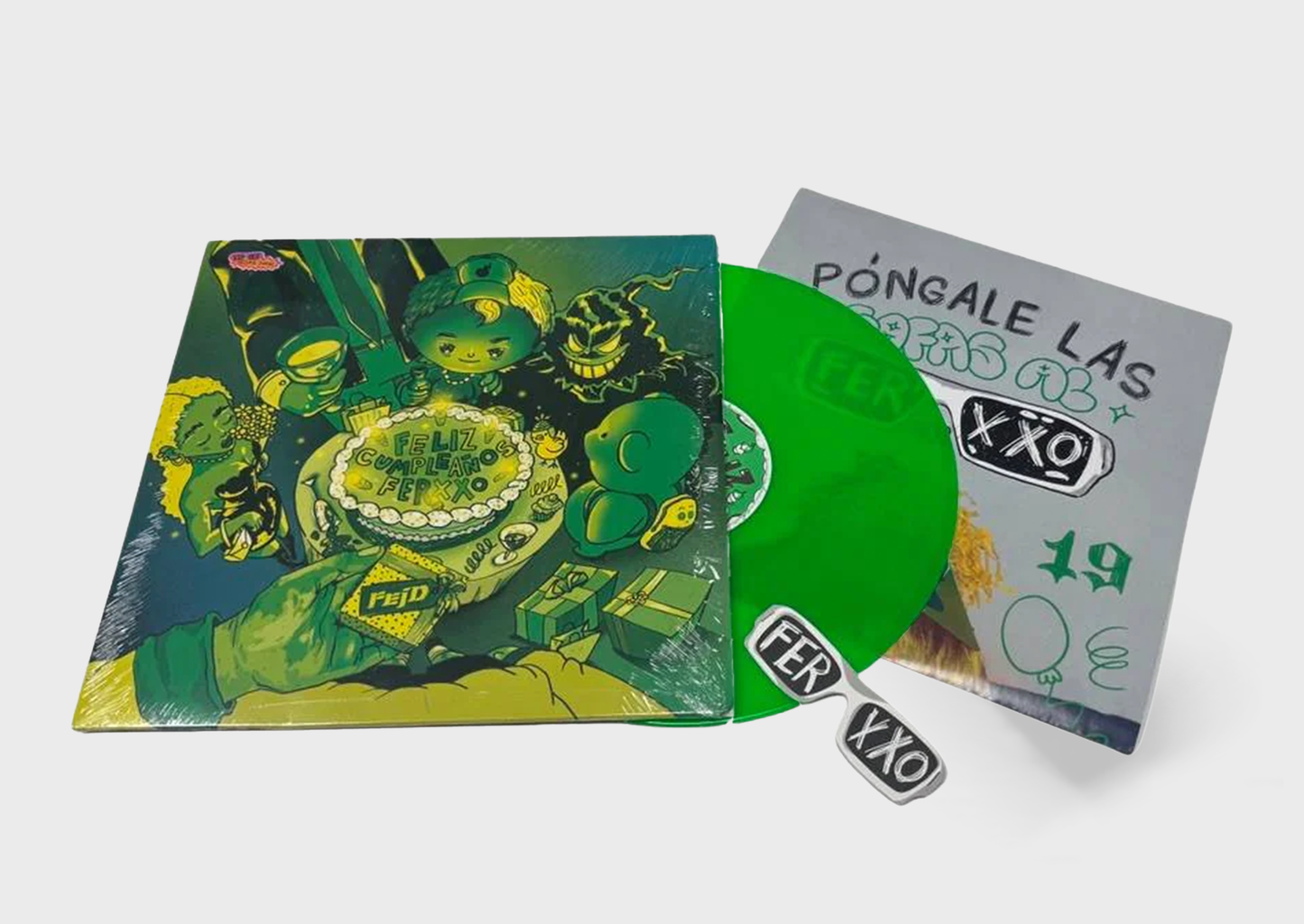 VINILO FELIZ CUMPLEAÑOS FERXXO