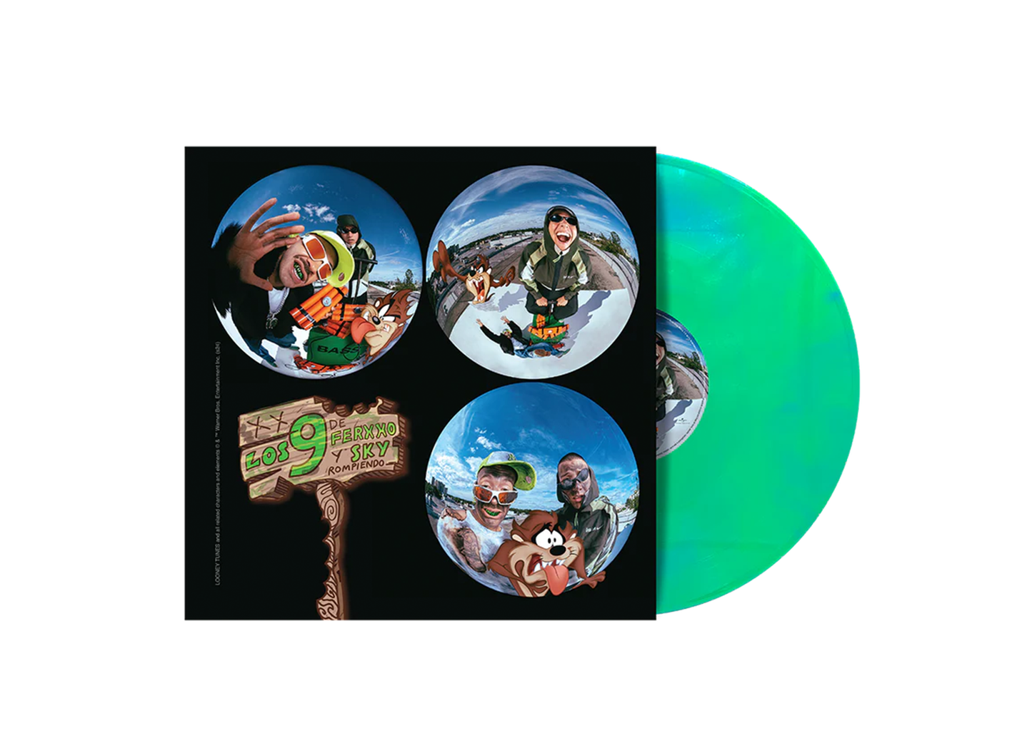 VINILO LOS 9 DE FERXXO Y SKY ROMPIENDO